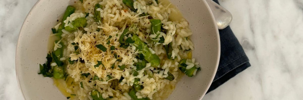 Jaq's Snaqs: Spring Asparagus Risotto