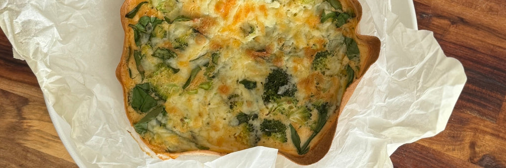 Jaq's Snaqs: Gluten Free Tortilla Quiche